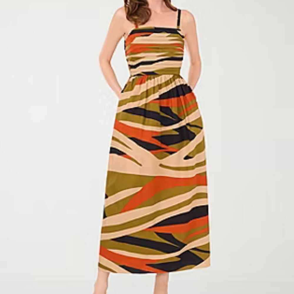 Sam And Jess Women's Sleeveless Abstract Maxi Dress- Size XL